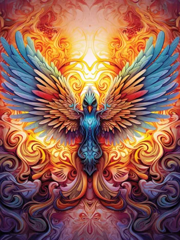 Produit Phénix Coloré Image