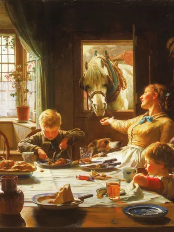 Produit Museum Series - Un Membre de la Famille, 1880 Image