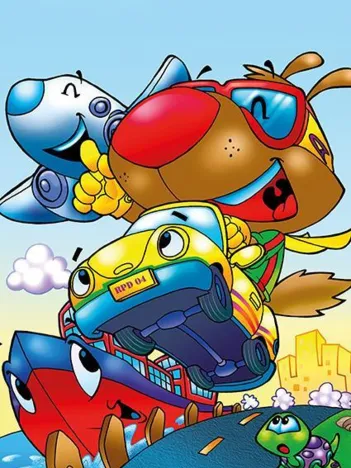 Produit Puzzle en Bois - Chien Rapide Image