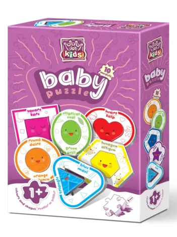 Produit 10 Baby Puzzles - Formes et Couleurs Image
