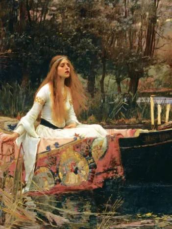 Produit John William Waterhouse - La Dame de Shalott, 1888 Image