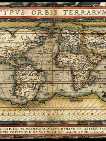 Produit Le Premier Atlas Moderne, 1570 Image