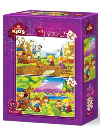 Produit 2 Puzzles - Botanistes en Herbe Image