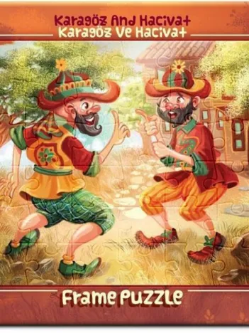 Produit Puzzle Cadre - Karagöz et Hacivat Image