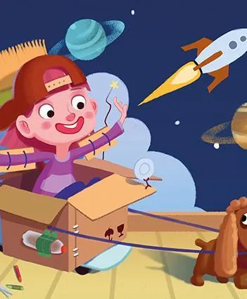 Produit Puzzle en Bois - Mini Astronaute Image