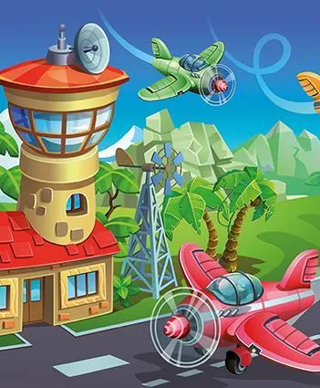 Produit Puzzle en Bois - Pilotes Fous Image