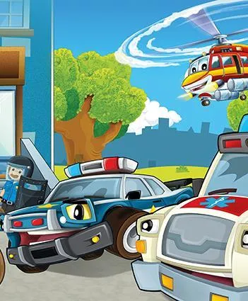 Produit Puzzle en Bois - Équipe de Secours Image