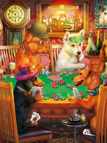 Produit Les Chiens Joueurs Image