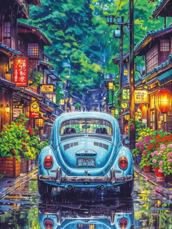 Produit Tokyo Sous la Pluie Image