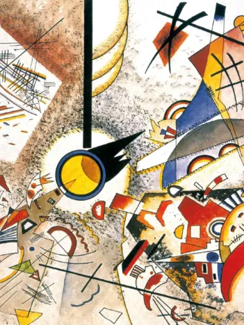 Produit Kandinsky Wassily : Bustling Aquarelle Image