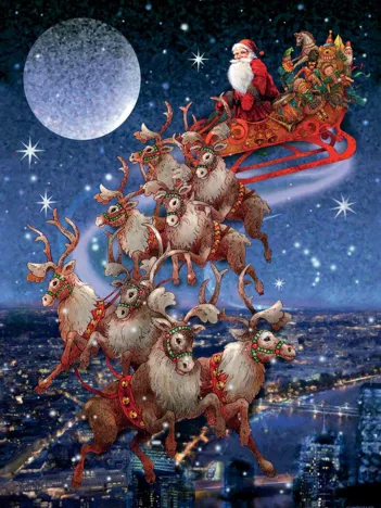 Produit Traîneau Volant du Père Noël Image