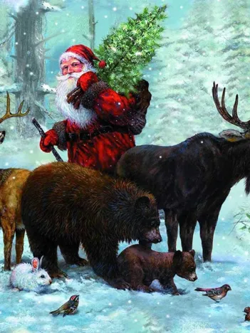 Produit Santa's Team Image