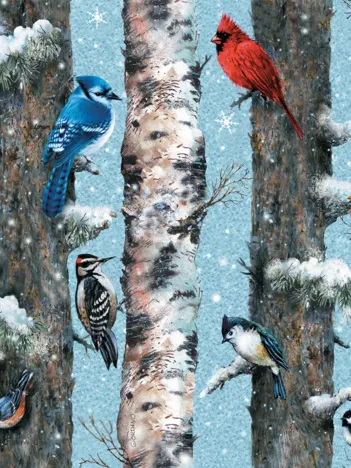 Produit Winter Birds Image