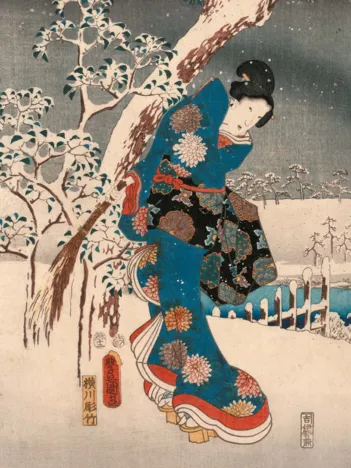 Produit Conte de Genji - Hiroshige Image