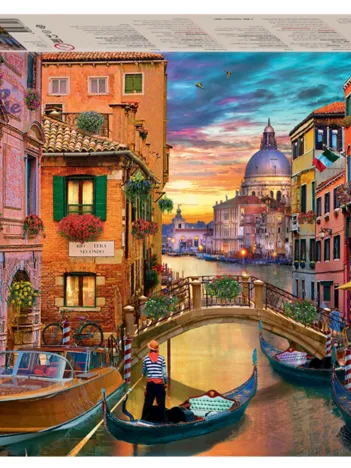 Produit Grand Canal, Venise Image