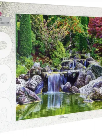 Produit Waterfall At Japanese Garden, Bonn, Germany Image