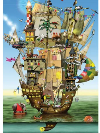 Produit Puzzle en Bois - Colin Thompson - Norah's Ark Image