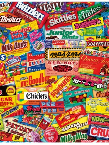 Produit Puzzle en Bois - Crazy Candy Image