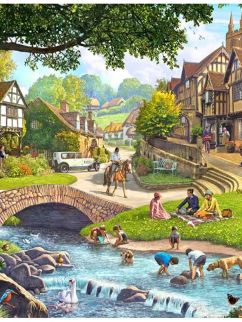 Produit Puzzle en Bois - Full Stream Ahead Image