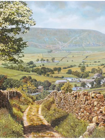 Produit Puzzle en Bois - Pendle in May Image