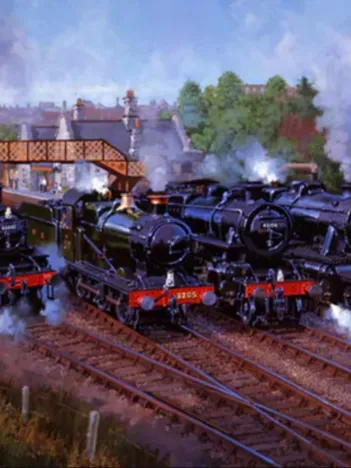 Produit Puzzle en Bois - Severn Valley Railway 50th Anniversary Image