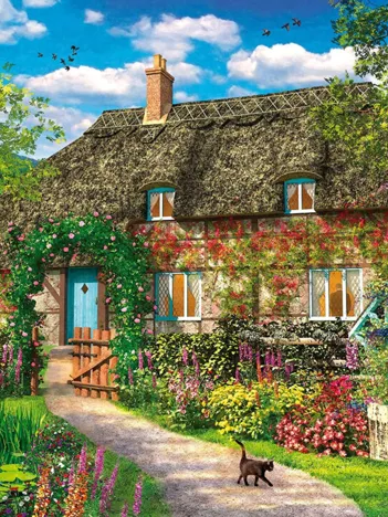 Produit Puzzle en Bois - Dominic Davison - The Old Cottage Image