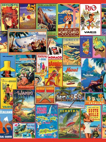 Produit Puzzle en Bois - Exotic Destinations Image