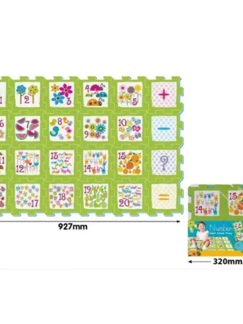 Produit Tapis de Puzzle en Mousse pour Bébé à partir de 10 mois Image