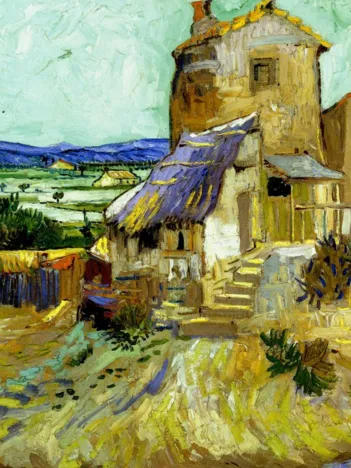 Produit Vincent Van Gogh : Le Vieux Moulin, 1888 Image