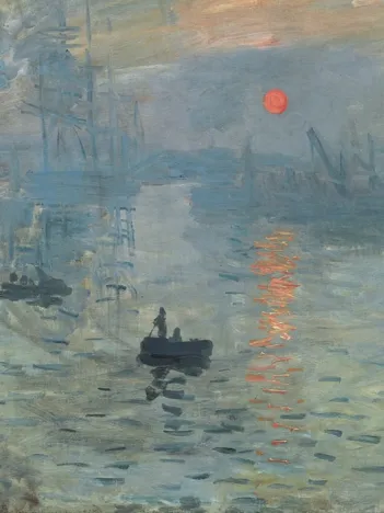 Produit Claude Monet : Impression au Soleil Levant, 1872 Image