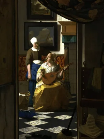 Produit Vermeer Johannes : La lettre d'amour, 1669-1670 Image
