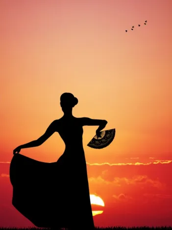 Produit Flamenco at Sunset Image