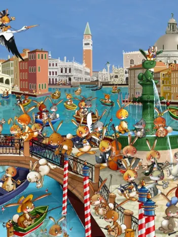 Produit François Ruyer : Les Lapins à Venise Image