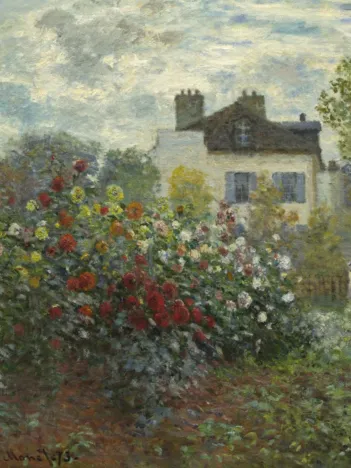 Produit Claude Monet - Jardin de l'Artiste à Argenteuil, 1873 Image