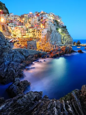 Produit Manarola, Cinque Terre, Italie Image