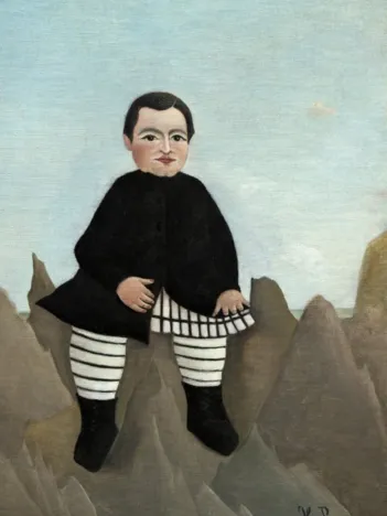 Produit Henri Rousseau : Garçon sur un Rocher, 1895/1897 Image