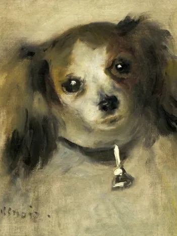 Produit Auguste Renoir : Tête de Chien, 1870 Image