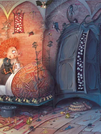 Produit François Ruyer - Sorcière au Lit - La Nuit Image