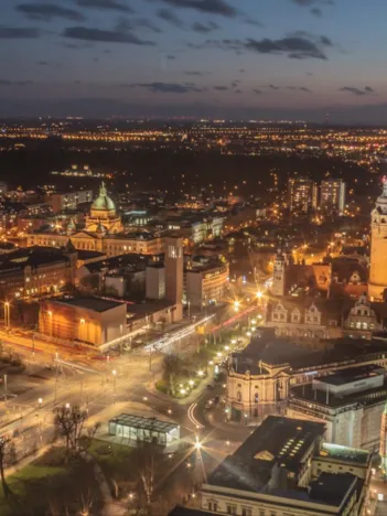 Produit Deutschland Edition - Skyline, Leipzig, Allemagne Image