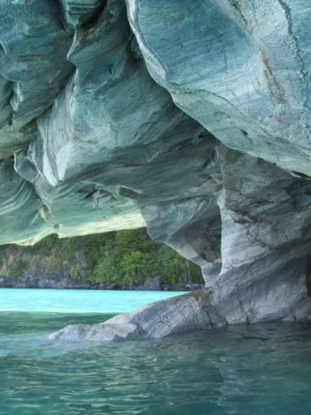 Produit Pièces XXL - Grotte de Marbre Bleu, Chili Image