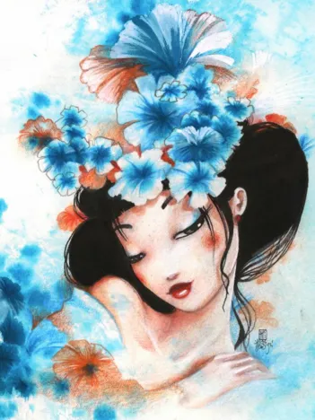 Produit Pièces XXL - Misstigri : Blue Flowers Image