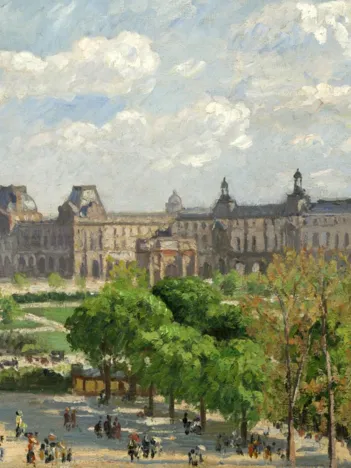 Produit Camille Pissarro : Place du Carrousel, Paris, 1900 Image