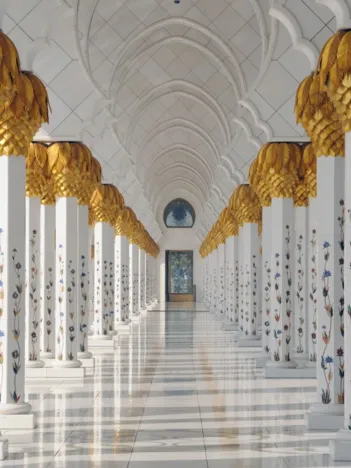 Produit Mosquée Cheikh Zayed, Abou Dabi, Emirats Arabes Unis Image