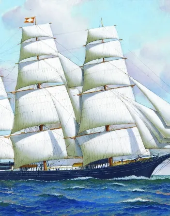 Produit Antonio Jacobsen: Clipper Ship Image