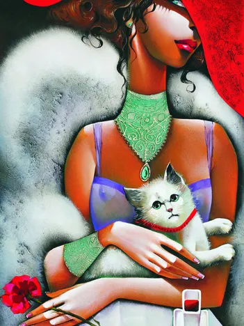 Produit La Femme au Chat Image