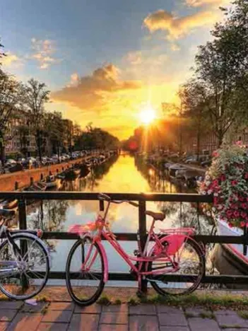 Produit Lever de Soleil à Amsterdam Image