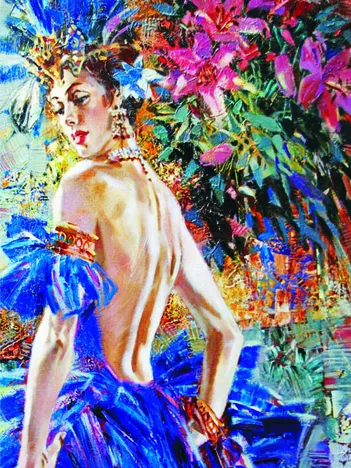 Produit Magnifique Femme de Cabaret Image