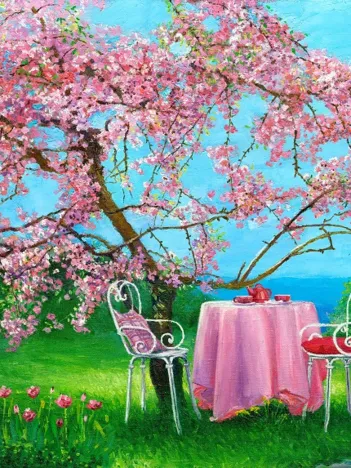 Produit Spring in Plum Garden Image