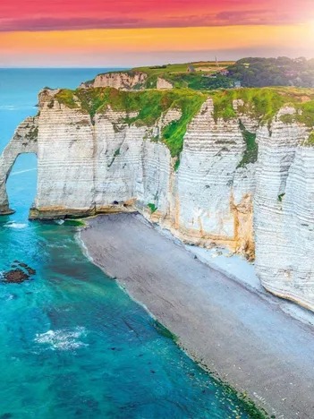 Produit Falaises d'Etretat, France Image