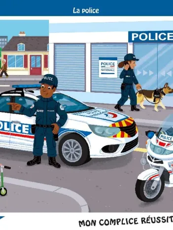 Produit Puzzle Cadre - La Police Image